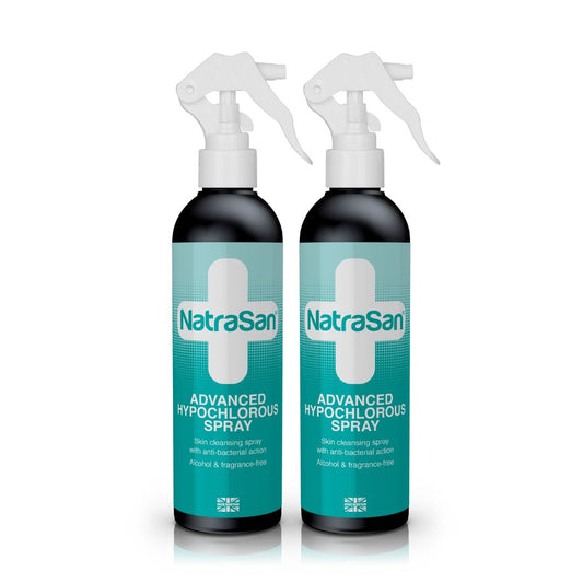 NatraSan Advanced Hypochlorous Spray 250ml - 2 Pack