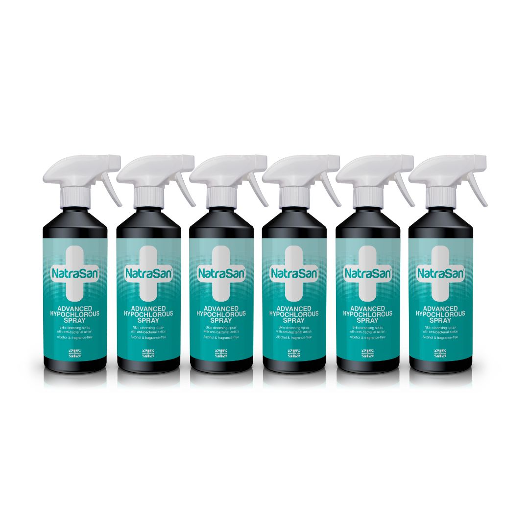 NatraSan Advanced Hypochlorous Spray 500ml - 6 pack
