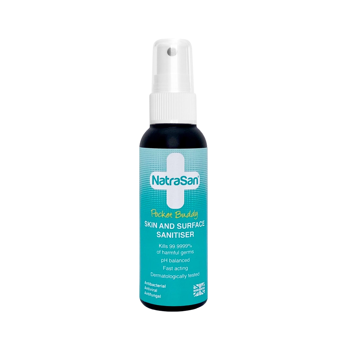 NatraSan Skin and Surface Sanitiser 50ml (Pocket Buddy)