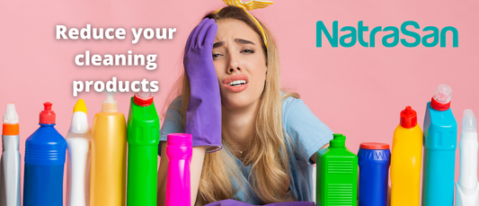 How to reduce the number of cleaning products you need