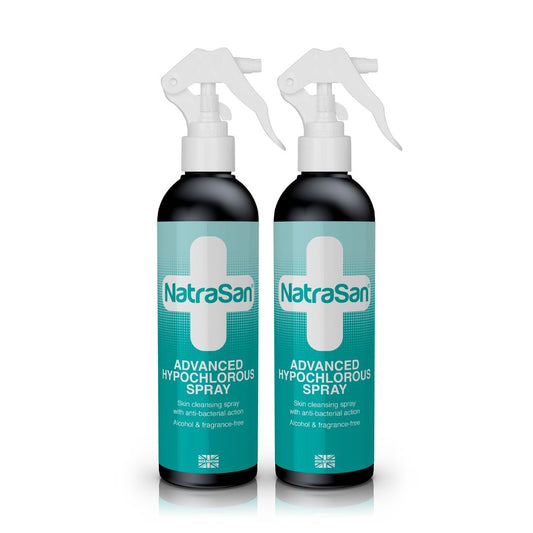 NatraSan Advanced Hypochlorous Spray 250ml - 2 Pack