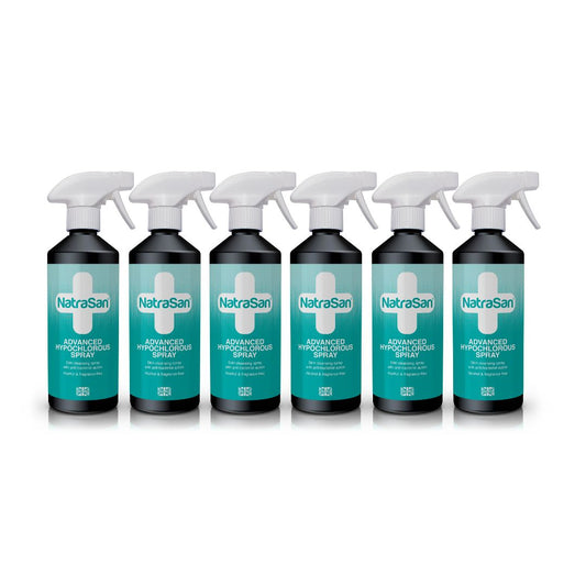 NatraSan Advanced Hypochlorous Spray 500ml - 6 pack